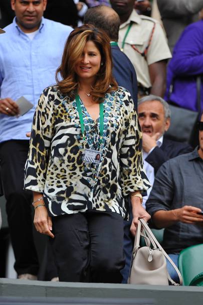 La moglie di Federer, Mirka (Olycom)
